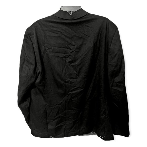 NWOT $395 Perry Ellis Men's Black Slim-Fit 2-Piece Suit Jacket 48L Pants 43Wx34L - Picture 9 of 12